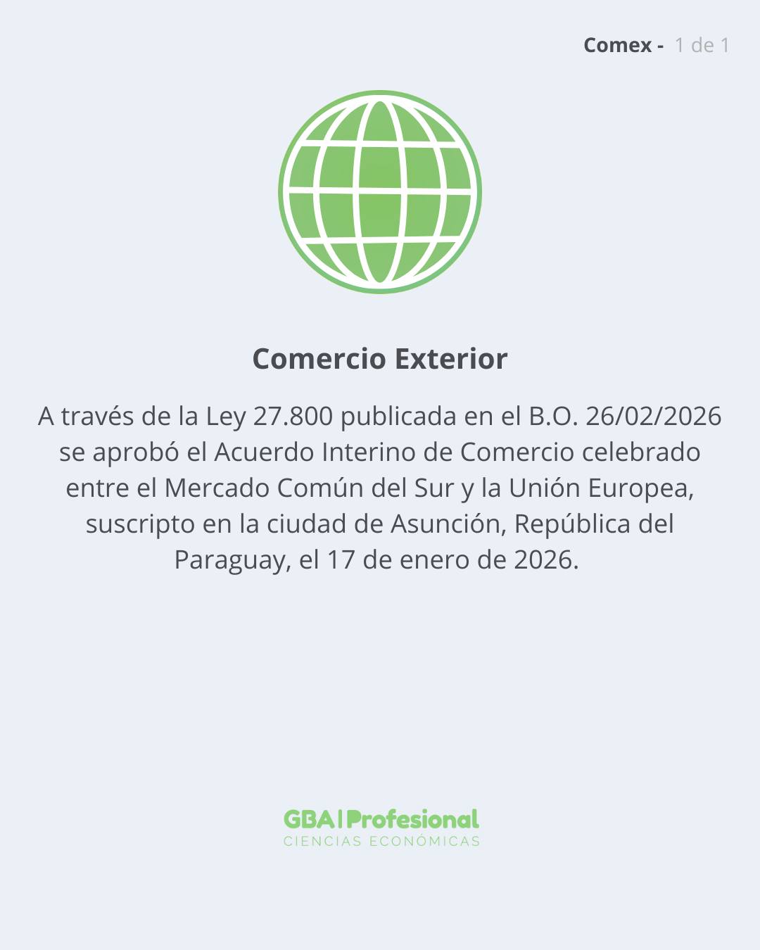 Mirá las novedades más importantes que nos dejó esta semana 👆
Te traemos las últimas actualizaciones para que puedas ejercer la profesión estando al día con la información profesional 💼📊
👉 Deslizá para enterarte de todo
🙌 Gracias a @mariana_silvina_villanustre por la información
#ActualidadProfesional #NovedadesDeLaSemana #Economía #CienciasEconómicas #GBAProfesional #EjercicioProfesional #InfoClave #Contadores #Economistas #Administración