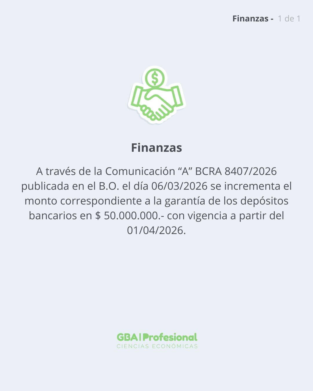 🟢 Novedades de la Semana
📌 Esta semana te compartimos las actualizaciones más relevantes para profesionales en Ciencias Económicas:
📲 Seguí conectado para mantenerte al día con lo más importante para tu ejercicio profesional.
🟢 Agradecemos especialmente a @mariana_silvina_villanustre por su colaboración en la recopilación y análisis de estas novedades.
#GBAProfesional #CienciasEconómicas #ActualidadContable #Monotributo #ImpuestoPAIS #Contadores #Economía #Novedades #FormaciónProfesional
