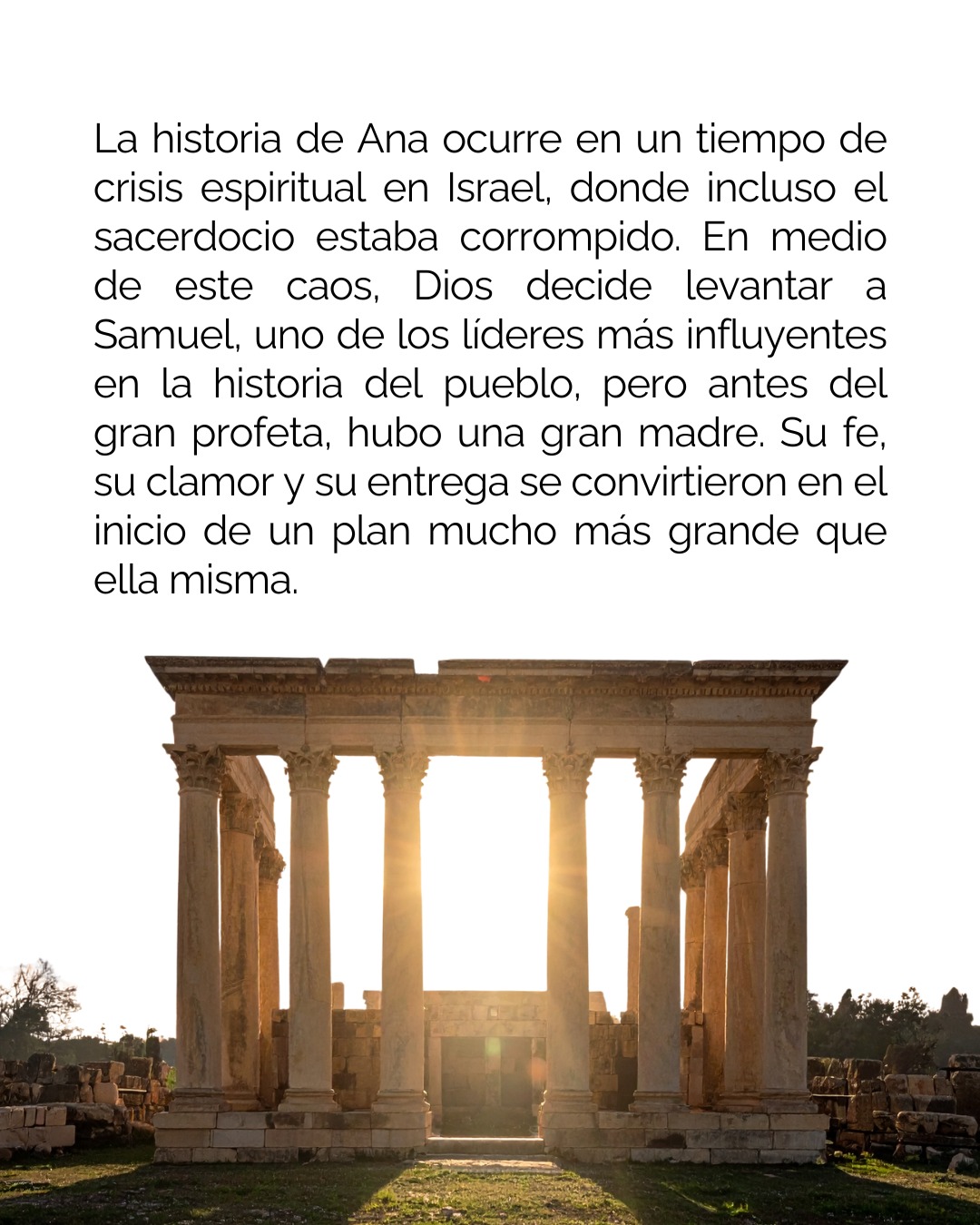 La historia de Ana nos enseña que cuando ponemos nuestros deseos, nuestra maternidad y nuestros hijos en manos de Dios, Él hace mucho más de lo que podríamos imaginar.
Su dolor se convirtió en propósito; su espera se convirtió en milagro; su hijo se convirtió en instrumento de redención.
Dios usa a madres y padres que oran, que dedican, que sueltan, que confían.
El verdadero éxito no es criar hijos que nos hagan sentir orgullosos, sino hijos que amen a Dios, que sigan a Cristo y que vivan para Su gloria.1. ¿Cuál es tu deseo?
2. ¿Cuál es tu dedicación?
3. ¿Cuál es tu decisión?#lacomunidadbc #iglesiacristianaenpanama #madre #diadelasmadres