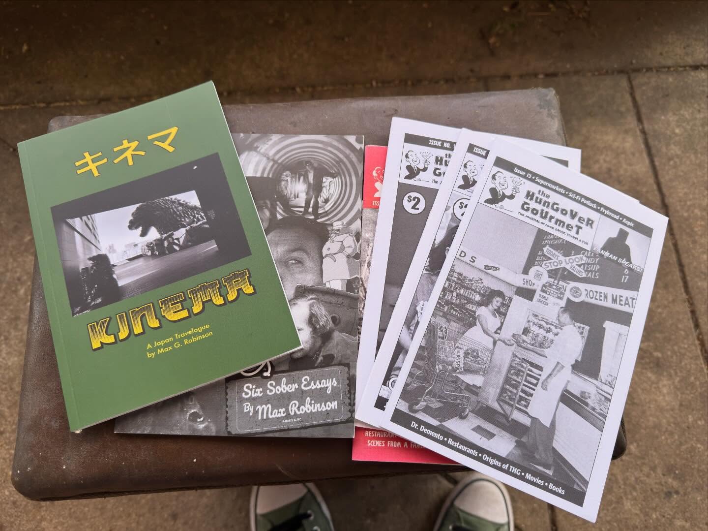 Nice haul from yesterday’s Baltozine Fest. Thanks to Benn, Rachel, Dan, Max, and everyone who came out. The passion Dan (@hungovergourmet) and Max (@maxgrobinson13) bring to their work and the years of dedication is inspiring.
Pick up these gems along with Volume 2 of Saltbox Concern at Atomic Books (@atomicbooksbaltimore)